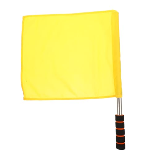 SKISUNO Flag Traffic Signal Flag Hand-cranked Flag for Soccer Referee and Sports Events