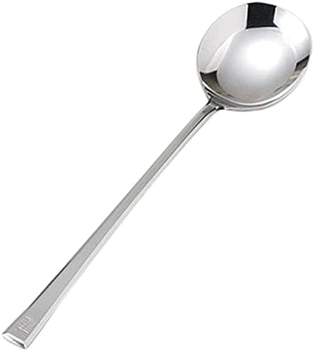 Set of 10 Spoons, 7.9 inches (20 cm), Stoneware, Restaurant, Korean Cuisine, Korean Tableware, Restaurant, Commercial Use,