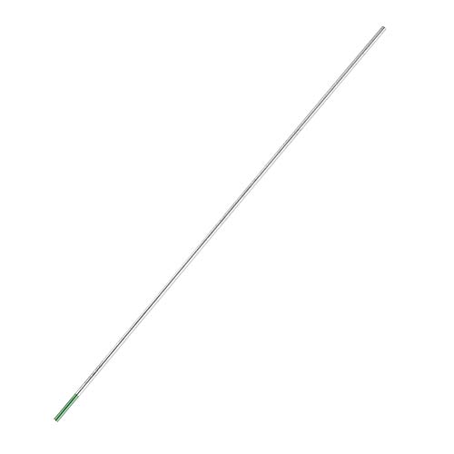 10 pçs eletrodo de tungstênio puro tig solda eletrodo de tungstênio ponta verde 99,5% eletrodo de tu