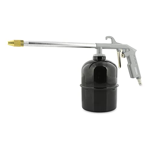 ABAC 8-delige compressor-accessoireset G-810AL, inclusief bandenpomp met manometer, blaaspistool, verfspuitpistool 1 l, waspistool 900 ml, 5 m spiraalslang - Afbeelding 5