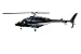 600size Airwolf ARF RC Helicopter Fuselage 600 Size Airwolf Black Superscale