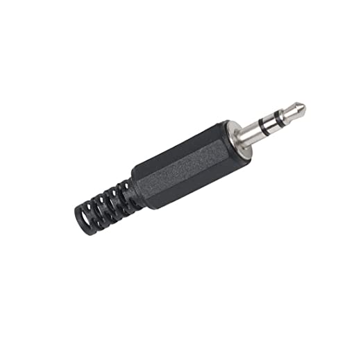 Pack de 5 Conectores Jack 3.5mm Macho TRS para Reparación miniatura 4