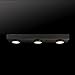 Globe Electric 3-Light Integrated LED Track Lighting, Matte Black, Adjustable Heads, Dimmable, 59941