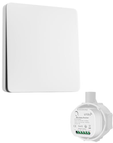 UTOI Funkschalter Set 230V (Vorhandener Schalter Bleibt Erhalten)...