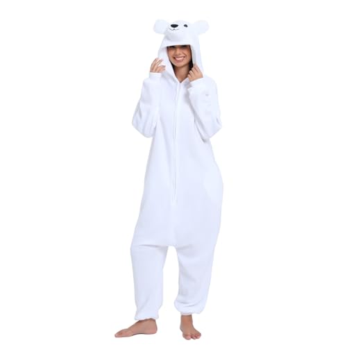LBJR Combinaison Unisexe Adulte Pyjama Animal Cosplay Deguisement Kigurumi