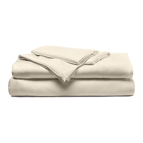 Cariloha Resort Bamboo Leaf 4-Piece Bed Set - 100% Viscose Bamboo Beds Cover
