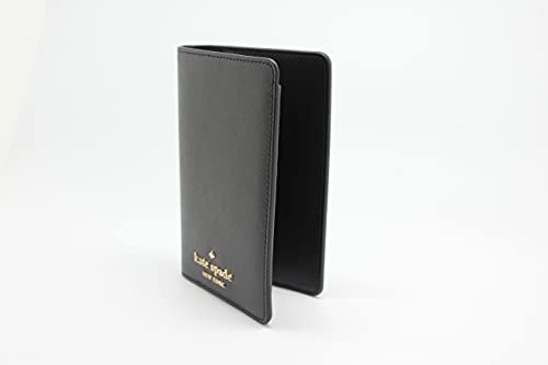 Kate Spade Staci Leather Passport Holder Black #TOP4