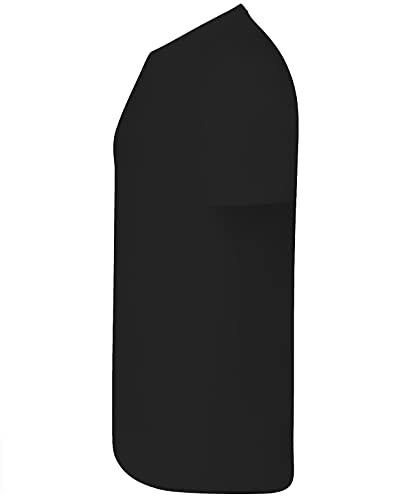 Crea tu camiseta con tu fantasía 100% algodón peinado. Negro XXL