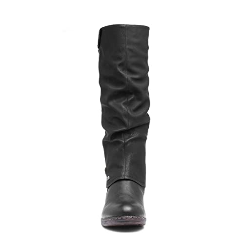 Rieker New Women's Bernadette 55 Boot Black 39 #TOP2