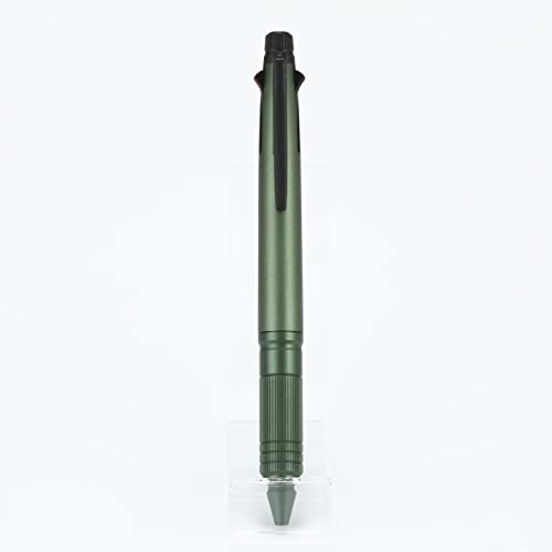 Mitsubishi Pencil Jetstream 4 & 1 Metal 0.5 Ice Silver Multi-Function Pen MSXE5200A5.81 (darkgreen)