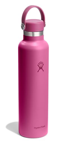 Image of Hydro Flask Water Bottle - Insulated Stainless Steel - Non Spill, Leakproof in 24 Oz Reef Pink