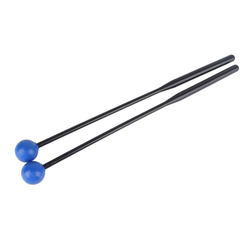 Baquetas Marimba, aderência confortável, baquetas de percussão, haste de plástico versátil, cabeça d