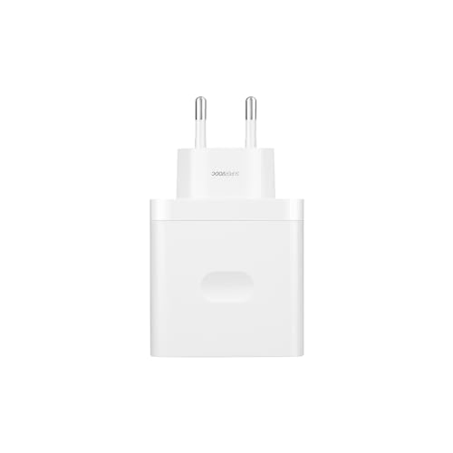 Adaptador de Corriente realme Original de Supervook, Cargador de Pared de Carga rápida USB de 120 W, Conector de Pared Tipo C Compatible con Smartphones realme 12＋/GT 6/GT 6T y Otros.
