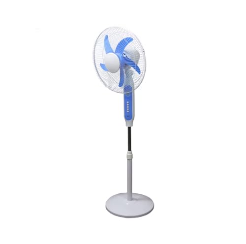 Ventilateur de sol 16 pouces USB à hauteur réglable et oscillation - 2