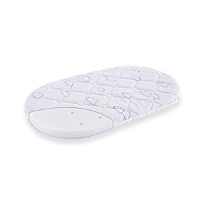 Traeumeland Ovaal Klein Matrasje voor Bassinet, 37 x 70 cm