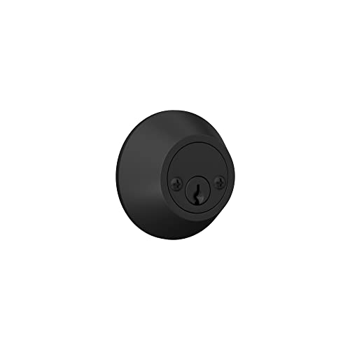 Lock Scout Deadbolt with Round Trim, Keyed 2 Side, Matte Black Finish by Lock Scout - Image 7