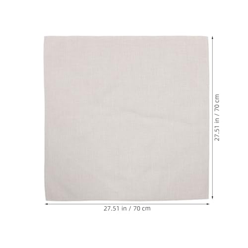 Funda para reposabrazos de sofá elástica caqui, protector de brazos para sillón de 70x70 cm 3