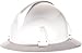 MSA 454719 Topgard Full Brim Safety Hard Hat with 1-Touch Suspension | Non-Slotted Polycarbonate Shell, for General Purpose and Elevated Temperatures - Standard Size in White