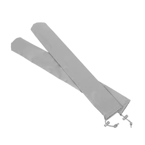 Housse pour balais d'essuie-glace anti-fientes et gel en polyester noir