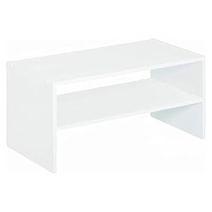 ClosetMaid 8993 Stackable 24 Inch Wide Horizontal Organizer White