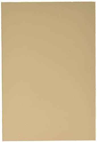 Cedarburg 64668 Rolyan Splinting Material Sheet, Polyform, Beige, 1/8
