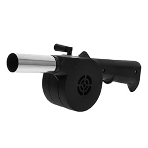 TOYANDONA Handkurbel-Bbq-Ventilator Manuelles Grillgebläse Tragbarer Feuerbalg Für Effiziente Holzkohleanzündung Outdoor Camping Grillzubehör