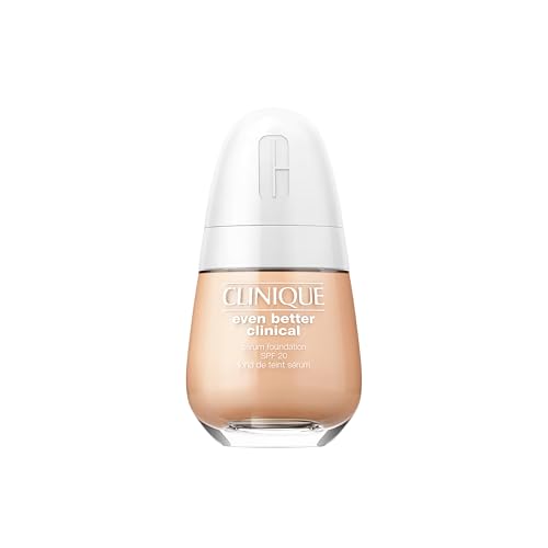 Clinique Even Better Clinical Serum Foundation SPF 20 fondotinta con copertura completa | Finish opaco e benefici skincare, 30 ml