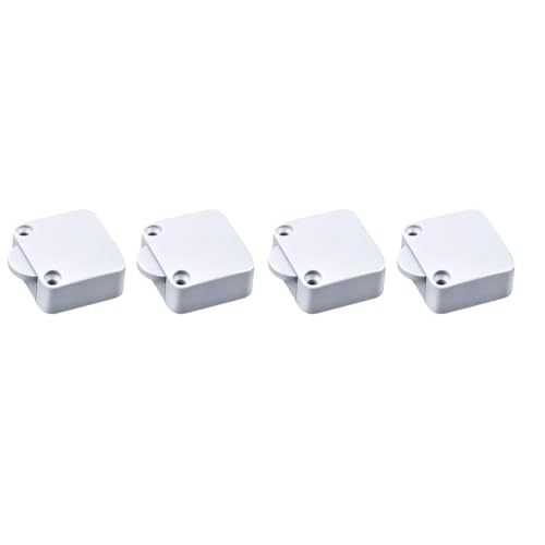 Image of Automatic Door Switch for Wardrobe & Cabinet, Push-to-Off Lighting Control, White, Pack of 4