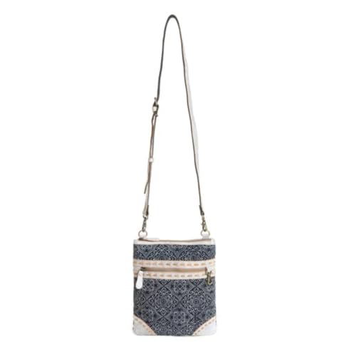 Myra Bag Bolsa transversal pequena - bolsas transversais pequenas para mulheres, bolsa de viagem, uso casual diário, bolsas para mulheres, Noites marroquinas, Noites marroquinas