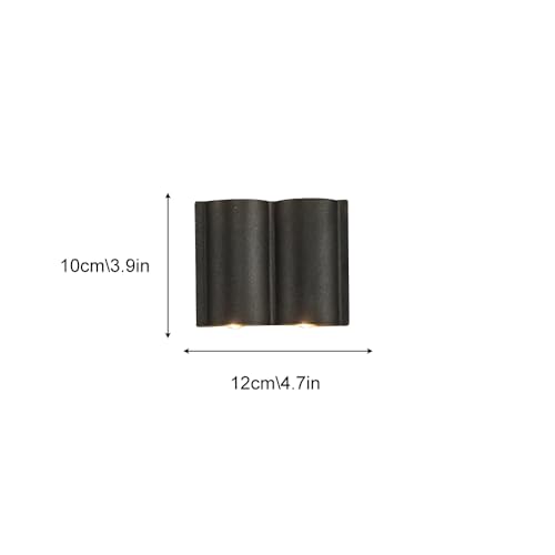 Lámpara LED exterior para iluminar zonas oscuras de la pared con flexión 5