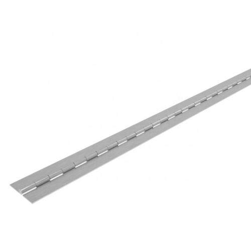 Thaisan Aluminum Piano Hinges Heavy Duty for Home Improvement Fix Repair Open Width: 2.00 x Length: 6 ft x Material Thicknesses : .12 x Pin Diameter: .375