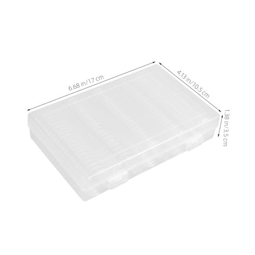 Estuche transparente para cápsulas de monedas con caja organizadora miniatura 2