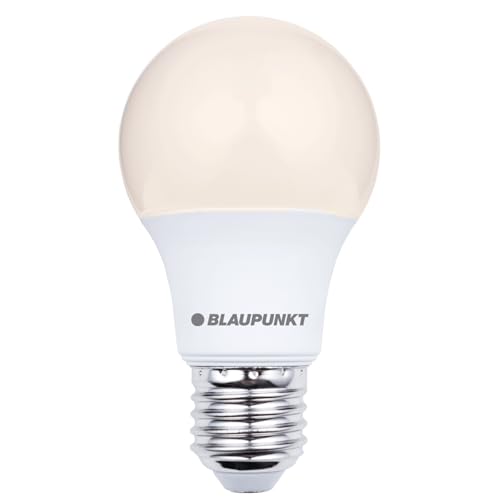 Blaupunkt E27 LED Light Bulb - Classic - Room Lighting - 9W - Edison Screw - Warm White 2700K - Equivalent of 60W Incandescent Bulb - Frosted - 900 Lumens - Energy and Cost Saving - Single Pack
