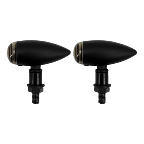 Clignotant de moto 8mm en ogive robuste pour personnaliser les modèles Sportster et Dyna