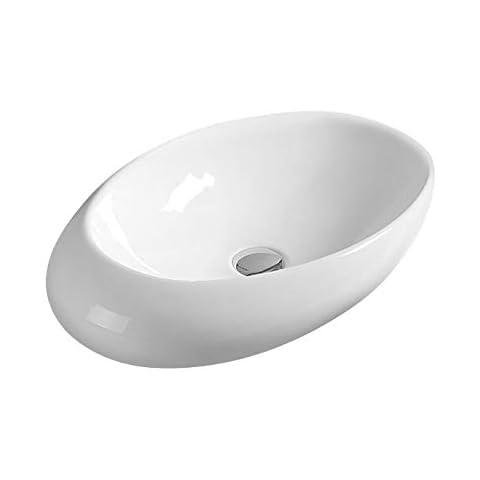 Balterley BCCT168 Modern Bathroom Oval Vessel Sink Cover