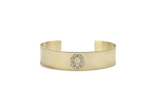 Bracelet Symbole Vierge astres au quotidien manchette réglable