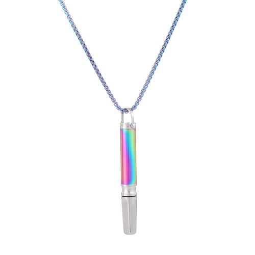 GIOXRNO Breathing Necklace for Quitting Smoking Anxiety Necklace, Quit Vaping Tools, Breath Free...