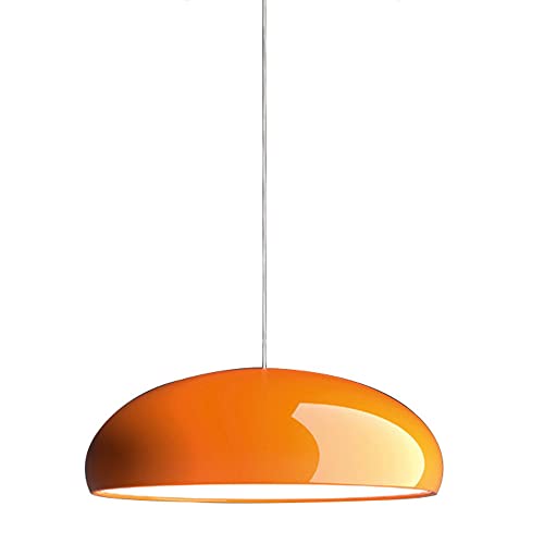 Dôme macaron de décoration de salon suspension chic en acrylique blanc de 45cm