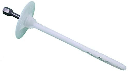 EINSIDE Cheville avec clou en acier à battre pour manteau ETICS Lot de 200 pièces, 200 mm