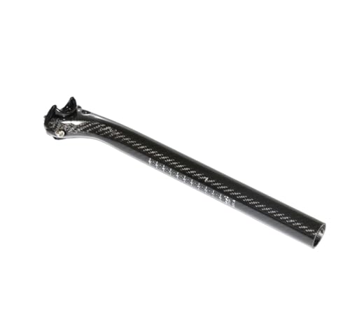 3K �t���J�[�{���t�@�C�o�[���]�ԃV�[�g�|�X�g�A25.4/27.2/30.8/31.6mm x 350mm MTB ���[�h�o�C�N�T�C�N�����O�p�[�c�p(30.8x400mm)