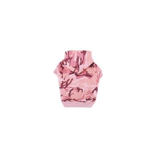 Casual Canine Camo Hoodie for Dogs, 20" XL, Pink