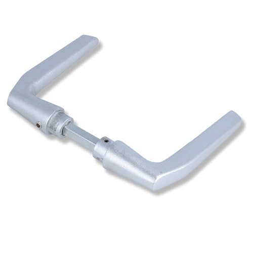 MS Beschläge Aluminium Türdrücker Griffpaar Türbeschlag Drückerpaar...