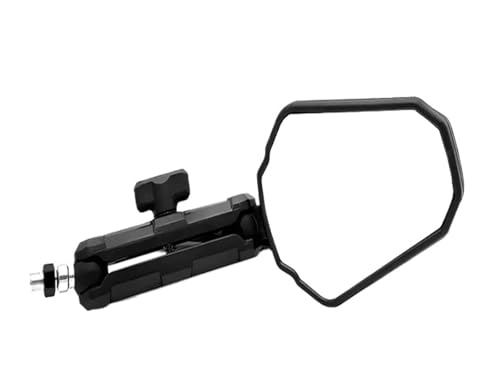 Espejos retrovisores moto plegables con ajuste angular de seguridad 4