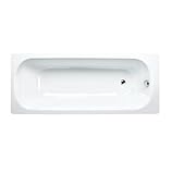 JACOB DELAFON Bañera de acero PREVIRA 150x70 cm con desagüe incluido, fondo...