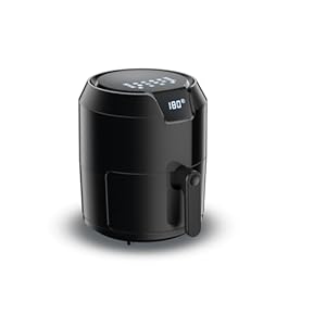 Tefal Heißluftfritteuse Easy Fry Precision XL, Air Fryer, 1500 W, 4, 2 L für 6 Portionen, 8 automatische Programme, Digitales Display, energiesparend, gesunde Friteuse ohne Öl, schwarz, EY4018
