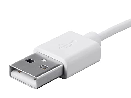Monoprice Cabo de carregamento Lightning para USB Tipo-A – Certificado Apple MFi, 9 m, Branco – Séri