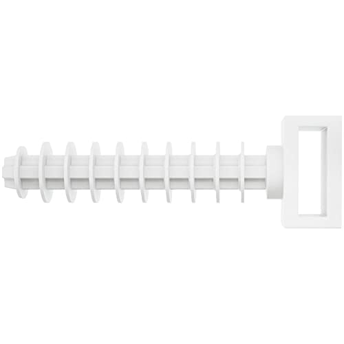 fischer 545786 FCTP FTCP Cable Tie Dowel White/Grey, bis 9,5 breit x 3 hoch
