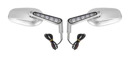 Rétroviseurs pour moto Harley VROD VRSCF 2009-2017 clignotants chromés
