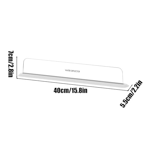 Protector de fregadero con ventosa para un lavado de vajilla sin salpicaduras 7