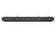 DIGITUS Kabel-Rangierpanel - 1HE - 5 Führungsbügel 40 x 75 mm - 19-Zoll - Für Netzwerkschränke & Netzwerkkabel - Schwarz